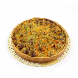 Tarte aux abricots et pistache